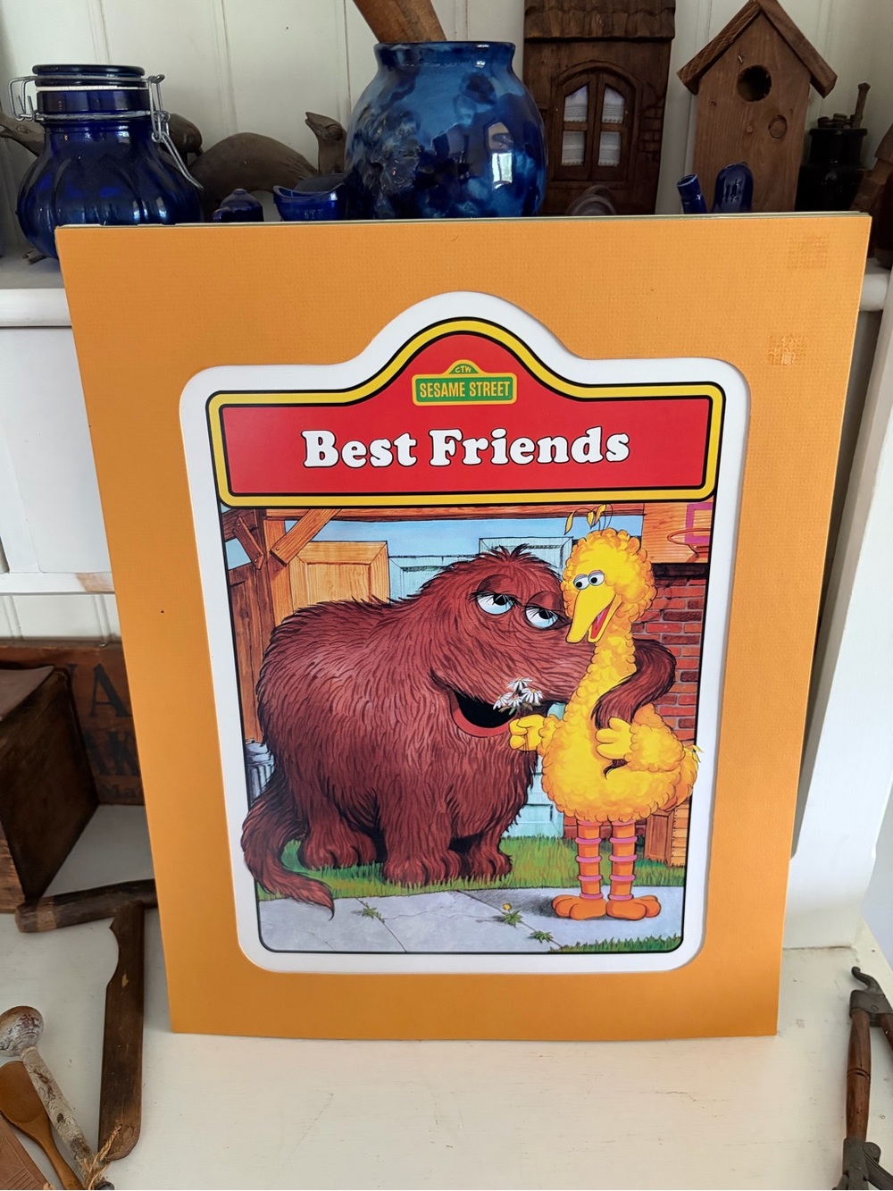 Sesame Street Best Friends Posters-Vintage 1982
